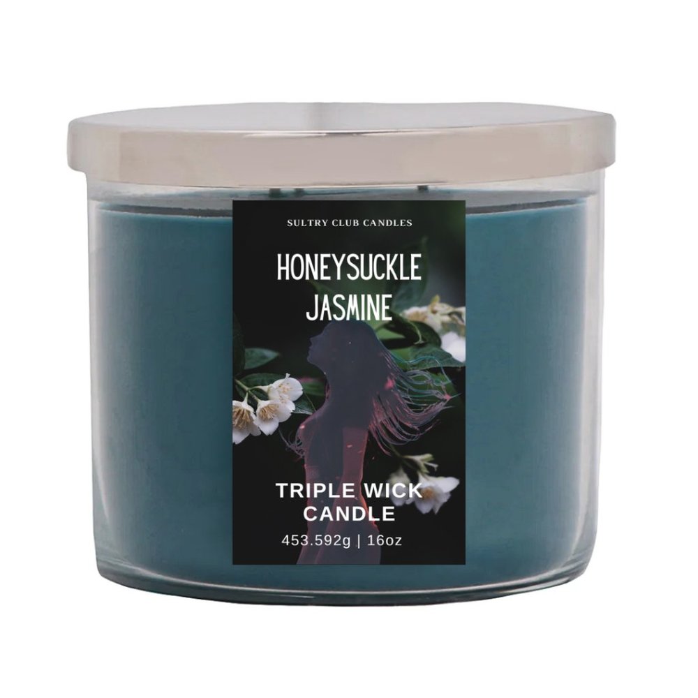 Honeysuckle Jasmine 3 Wick Candle